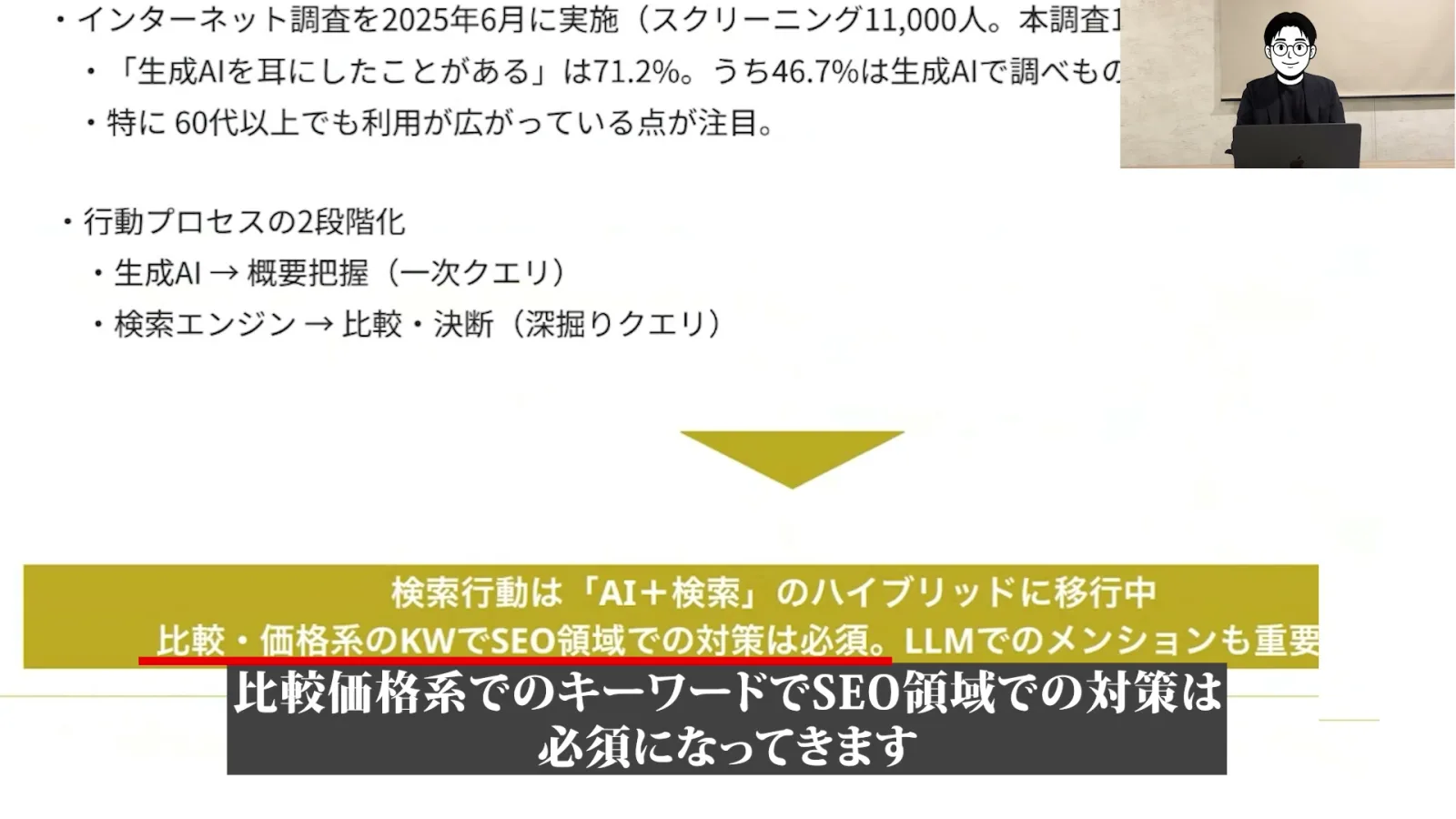 検索行動の二段階化が示す、SEO・LLMOの次の一手